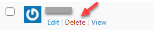 deleting old user account in WordPress